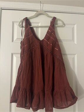 ASOS Rust Red Mini Dress